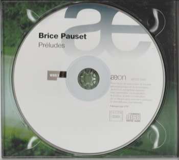 CD Brice Pauset: Préludes