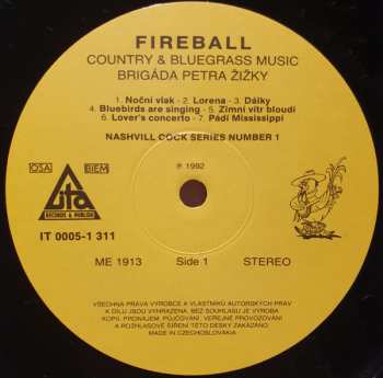 LP Brigáda Petra Žižky: Fireball