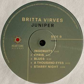 LP Britta Virves: Juniper