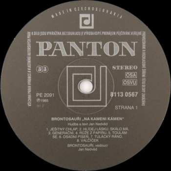 LP Brontosauři: Na Kameni Kámen