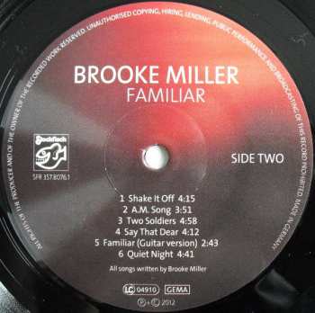 LP Brooke Miller: Familiar