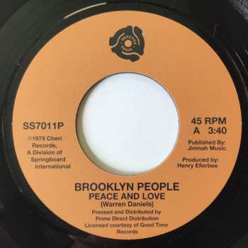 SP Brooklyn People: Peace And Love