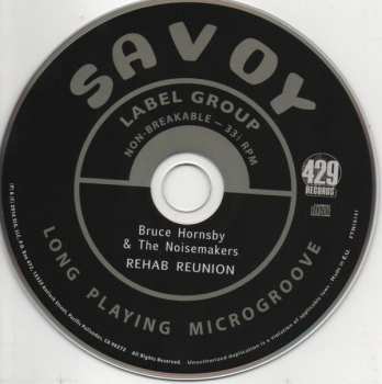 CD Bruce Hornsby And The Noisemakers: Rehab Reunion