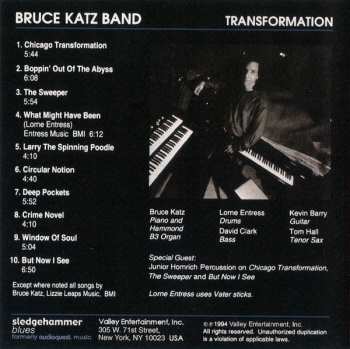 CD Bruce Katz Band: Transformation