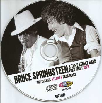3CD Bruce Springsteen & The E-Street Band: 1978 Foxy Night