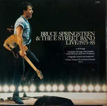 5LP/Zestaw pudełkowy Bruce Springsteen & The E-Street Band: Live 1975-85