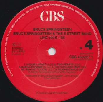 5LP/Zestaw pudełkowy Bruce Springsteen & The E-Street Band: Live/1975-85