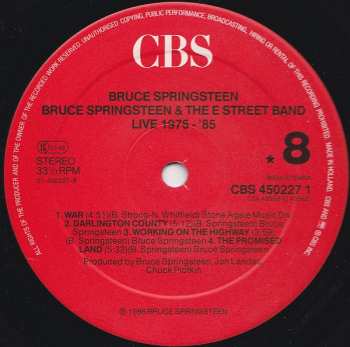 5LP/Zestaw pudełkowy Bruce Springsteen & The E-Street Band: Live/1975-85