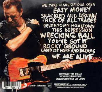 CD Bruce Springsteen: Wrecking Ball DIGI