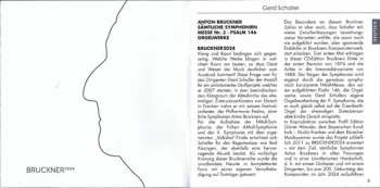 20CD/Zestaw pudełkowy Anton Bruckner: Complete Symphonies • Mass No. 3 • Psalm 146 • Organ Works