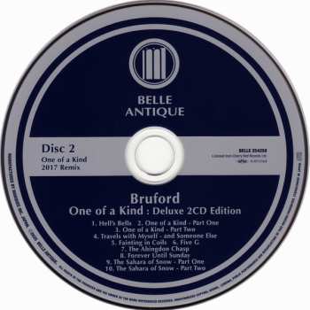 2CD Bruford: One Of A Kind DLX