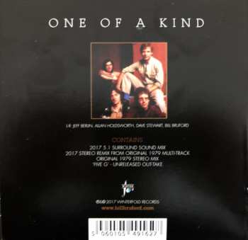 CD/DVD Bruford: One Of A Kind