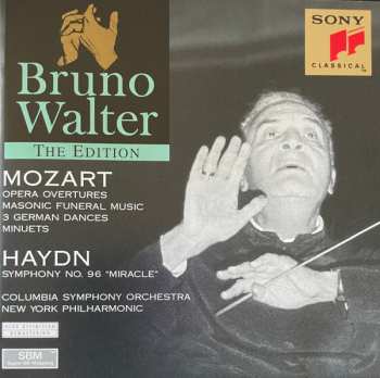 Album Columbia Symphony Orchestra: Opera Overtures, Masonic Funeral Music, 3 German Dances / Symphony No. 96 "Miracle"