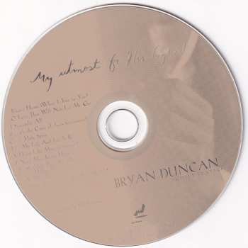 CD Bryan Duncan: My Utmost For His Highest (Quiet Prayers)