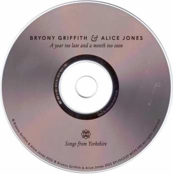 CD Bryony Griffith: A Year Too Late And A Month Too Soon