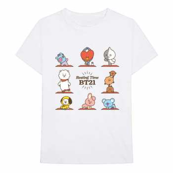 Merch Bt21: Tričko Resting Time  S