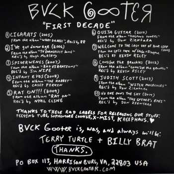 LP Buck Gooter: First Decade LTD