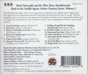 CD Bucky Pizzarelli: Back In The Saddle Again