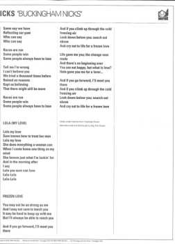 CD Buckingham Nicks: Buckingham Nicks