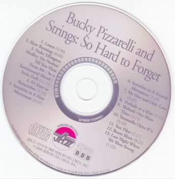 CD Bucky Pizzarelli: So Hard To Forget