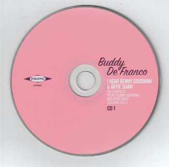 2CD Buddy DeFranco And His Orchestra: I Hear Benny Goodman And Artie Shaw