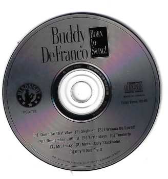 CD Buddy Defranco: Born To Swing!