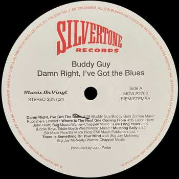 LP Buddy Guy: Damn Right, I've Got The Blues