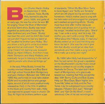 CD Buddy Holly: Listen To Me! The Complete 1956-1962 U.S. Singles