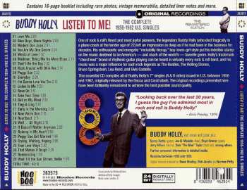 CD Buddy Holly: Listen To Me! The Complete 1956-1962 U.S. Singles