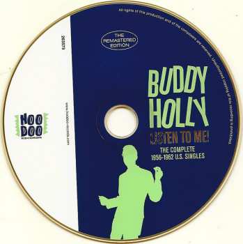 CD Buddy Holly: Listen To Me! The Complete 1956-1962 U.S. Singles