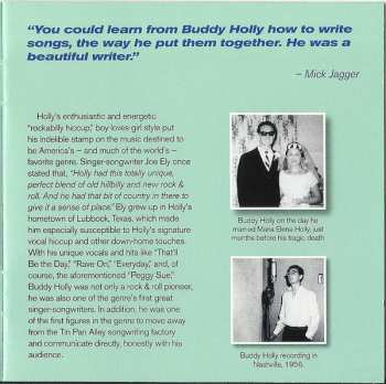 CD Buddy Holly: Listen To Me! The Complete 1956-1962 U.S. Singles