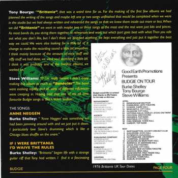 CD Budgie: If I Were Brittania I'd Waive The Rules