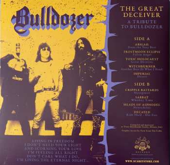 7LP/Zestaw pudełkowy Bulldozer: Ride Hard Die Fast · The Complete Bulldozer Discography 1984-1990 LTD