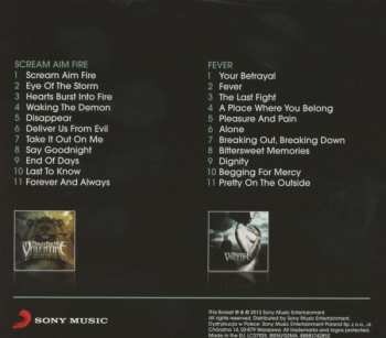 2CD/Zestaw pudełkowy Bullet For My Valentine: Scream Aim Fire / Fever