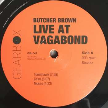 LP Butcher Brown: Live At Vagabond