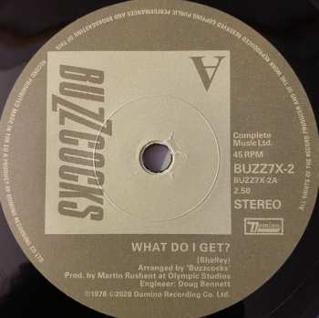 12SP/Zestaw pudełkowy Buzzcocks: Complete UA Singles 1977-1980 LTD