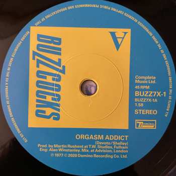 12SP/Zestaw pudełkowy Buzzcocks: Complete UA Singles 1977-1980 LTD