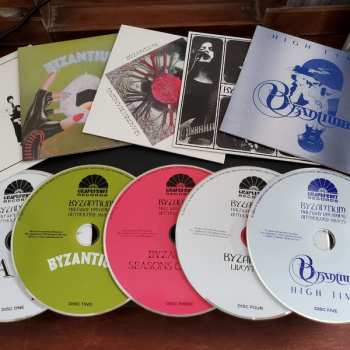 5CD/Zestaw pudełkowy Byzantium: Byzantium Halfway Dreaming Anthology 1969-1975