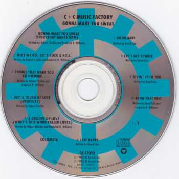 CD C + C Music Factory: Gonna Make You Sweat