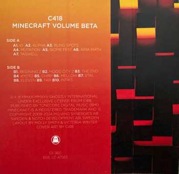 Zestaw pudełkowy/2MC C418: Minecraft Volume Alpha / Minecraft Volume Beta CLR | LTD