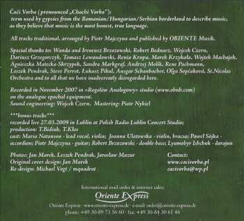 CD Čači Vorba: True Speech - Szczera Mowa