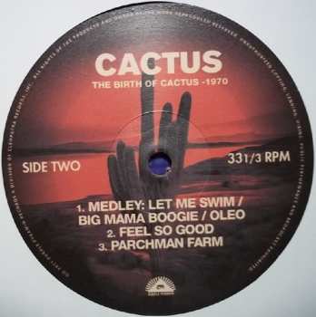 LP Cactus: The Birth Of Cactus - 1970 LTD
