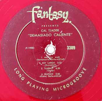 LP Cal Tjader: Demasiado Caliente