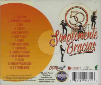 CD Calibre 50: Simplemente Gracias