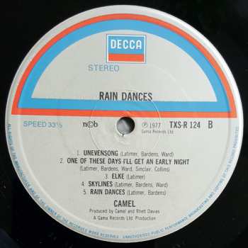 LP Camel: Rain Dances