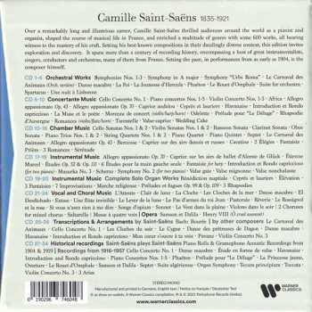 34CD/Zestaw pudełkowy Camille Saint-Saëns: Camille Saint-Saëns Edition
