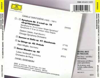 CD The Chicago Symphony Orchestra: Symphony No.3 "Organ · Orgel-Symphonie" · Danse Macabre · Bacchanale · Le Déluge