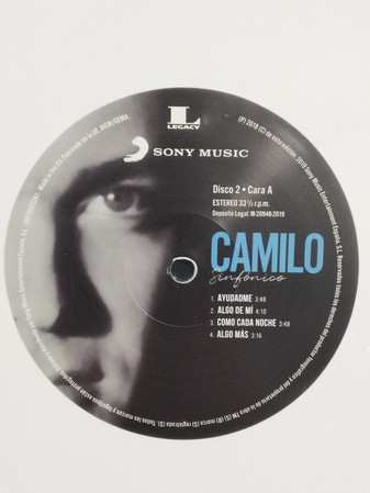 2LP Camilo Sesto: Camilo Sinfónico LTD | CLR