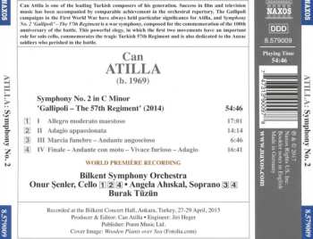 CD Bilkent Symphony Orchestra: Symphony No. 2, "Gallipoli - The 57th Regiment"