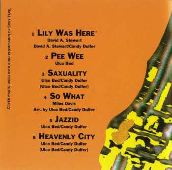 CD Candy Dulfer: Saxuality